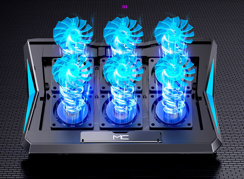 Klappbarer Laptop-Kühler für den Schreibtisch