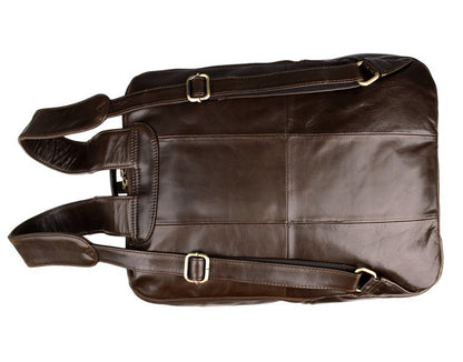 Computerrucksack aus hochwertigem Leder