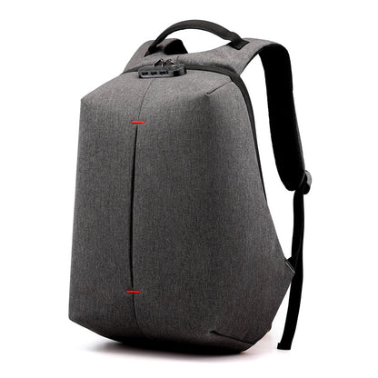 Polyester-Rucksack für Herren, Diebstahlsicher, Business- und Freizeitrucksack