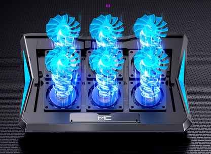 Klappbarer Laptop-Kühler für den Schreibtisch