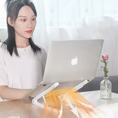 Laptopständer, Computer-Kühlgestell, Ablagefläche, klappbar, tragbar, höhenverstellbar