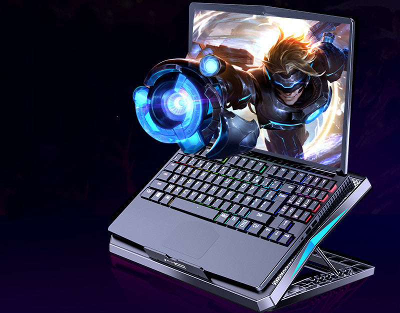 Klappbarer Laptop-Kühler für den Schreibtisch