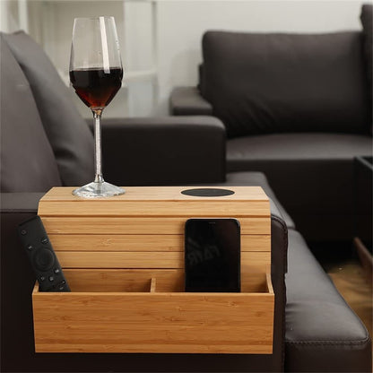 Klappbare Sofa-Armlehne aus Bambus für den Haushalt