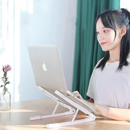 Laptopständer, Computer-Kühlgestell, Ablagefläche, klappbar, tragbar, höhenverstellbar